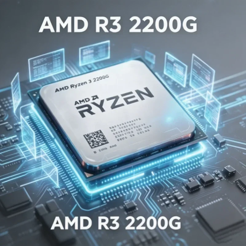 AMD Ryzen 3 2200G R3 2200G 4 Cores 4 Threads 3.5GHz AM4 Desktop CPU for Gaming Streaming Daily Use
AMD Ryzen 3 2200G R3 2200G 4 Cores 4 Threads 3.5GHz AM4 Desktop CPU for Gaming Streaming Daily Use