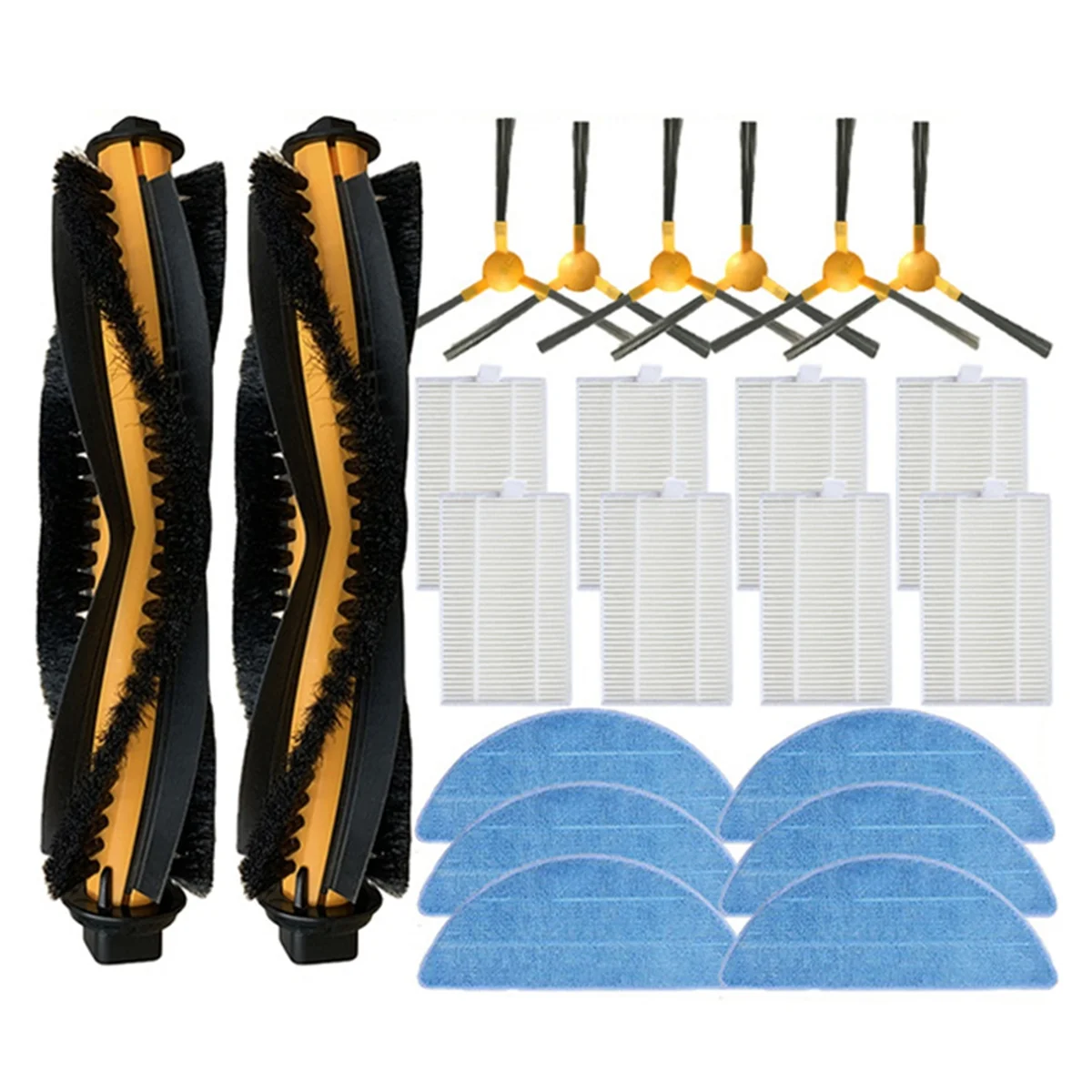Y32A For Kabum Smart 700 / 500 Robot Vacuum Cleaner Accessories Main Roller Side Brush HEPA Filter Mop Cloth 22 PCS
Y32A For Kabum Smart 700 / 500 Robot Vacuum Cleaner Accessories Main Roller Side Brush HEPA Filter Mop Cloth 22 PCS