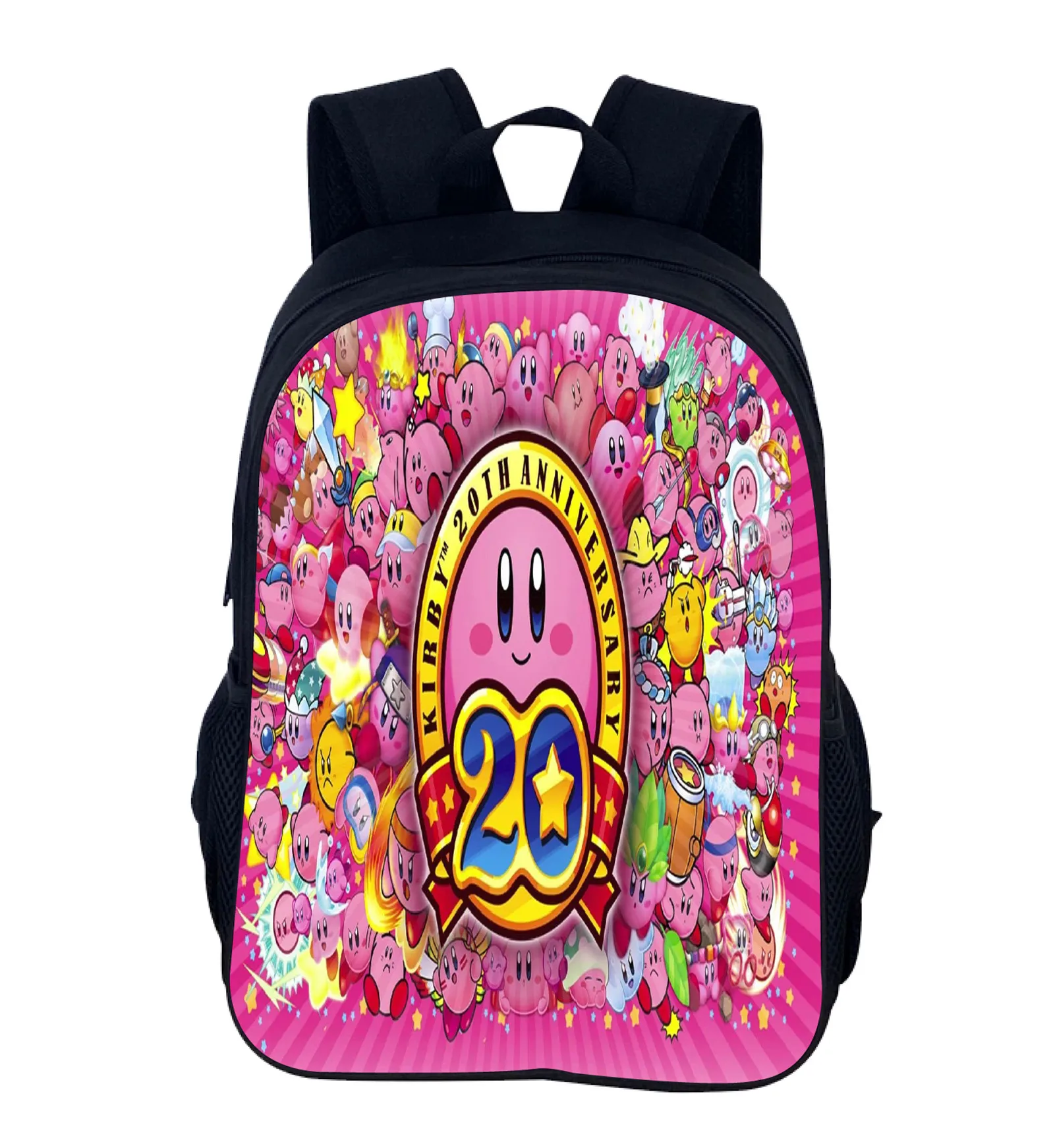 Student Kirby Cartoon Fashion Schoolbag Lightweight Canvas Daily Backpack for Boy,Girl
Student Kirby Cartoon Fashion Schoolbag Lightweight Canvas Daily Backpack for Boy,Girl