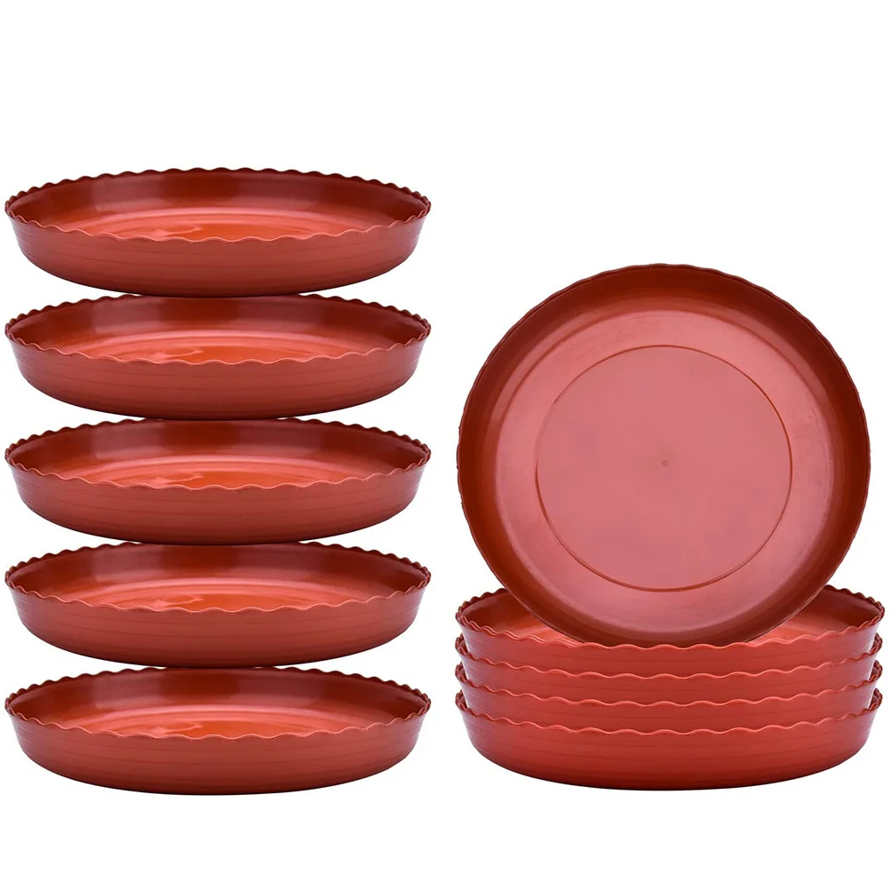 20pcs Round Plant Resin 1 Gallon Flat Bottom Non-Slip Drip Catcher For Bonsai Succulents Flower Chocolate Color Plant Tray
20pcs Round Plant Resin 1 Gallon Flat Bottom Non-Slip Drip Catcher For Bonsai Succulents Flower Chocolate Color Plant Tray