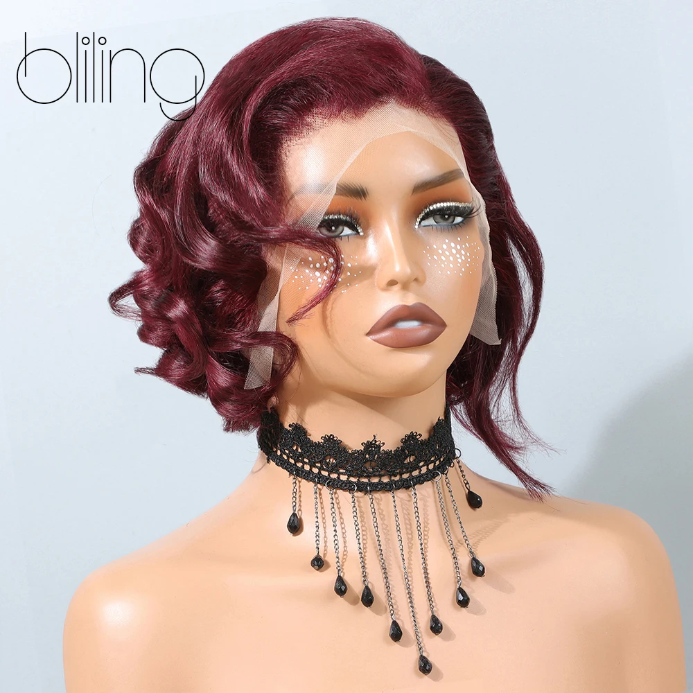 Бордовый парик-каре 99J из натуральных волос, 13x4, с кружевной передней частью, свободная волна, 180% плотность, короткий парик-пикси из натуральных волос
Бордовый парик-каре 99J из натуральных волос, 13x4, с кружевной передней частью, свободная волна, 180% плотность, короткий парик-пикси из натуральных волос