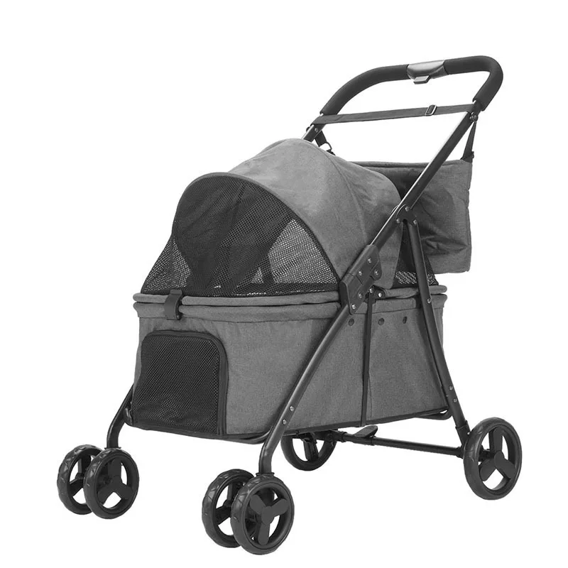 Large Foldable Dog Pet Stroller Strollers with 20kg Capacity ABS Material Travel Pet Trolley
Large Foldable Dog Pet Stroller Strollers with 20kg Capacity ABS Material Travel Pet Trolley