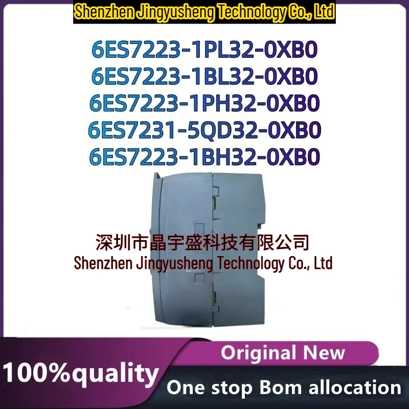 New Original 6ES7231-5QD32-0XB0 6ES7223-1PL32-0XB0 6ES7223-1PH32-0XB0 6ES7223-1BH32-0XB0 6ES7223-1BL32-0XB0 Module in Stock
New Original 6ES7231-5QD32-0XB0 6ES7223-1PL32-0XB0 6ES7223-1PH32-0XB0 6ES7223-1BH32-0XB0 6ES7223-1BL32-0XB0 Module in Stock