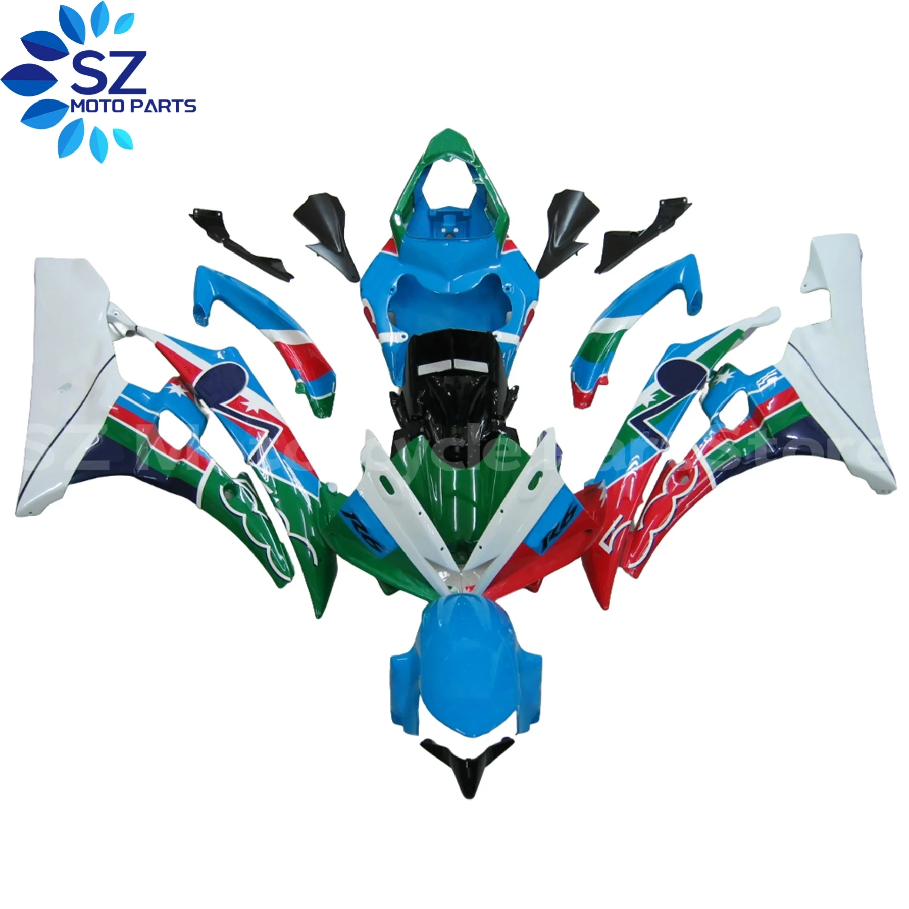 Injection Mold New ABS Whole Fairings Kit Fit for YAMAHA YZF-R6 R6 06 07 2006 2007 Bodywork Set
Injection Mold New ABS Whole Fairings Kit Fit for YAMAHA YZF-R6 R6 06 07 2006 2007 Bodywork Set