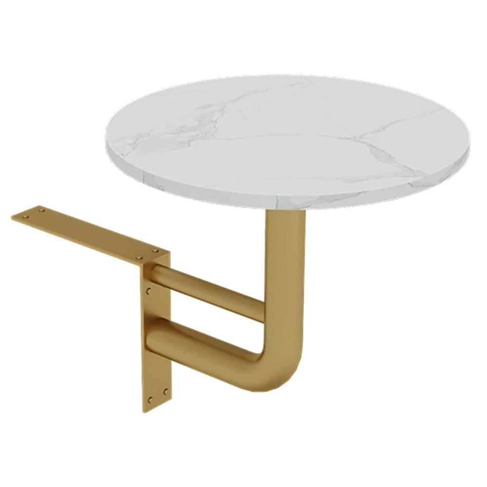Modern Round Gold Wall-Mounted L-Shaped Metal Coffee Table for Home or Hotel Outdoor Furniture
Modern Round Gold Wall-Mounted L-Shaped Metal Coffee Table for Home or Hotel Outdoor Furniture