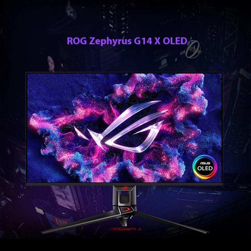 ROG Swift OLED PG32UCDMR 31,5-дюймовый монитор 4K 240 Гц, экран DP 2.1 QD-OLED, киберспортивный геймерский компьютерный монитор для ПК, аксессуар в подарок 
ROG Swift OLED PG32UCDMR 31,5-дюймовый монитор 4K 240 Гц, экран DP 2.1 QD-OLED, киберспортивный геймерский компьютерный монитор для ПК, аксессуар в подарок