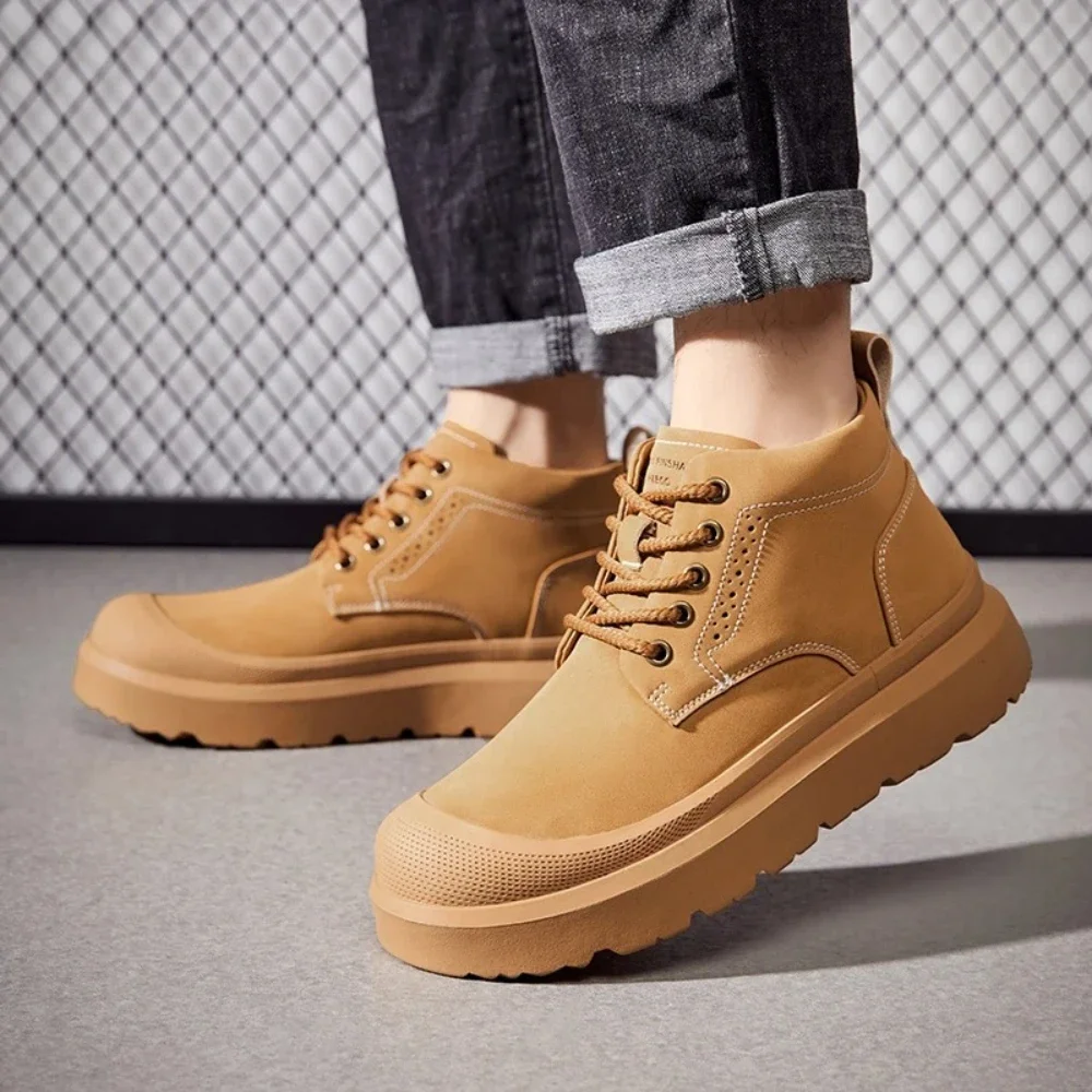 Sneakers Casual Plus Size 43 44 Mens Winter Plush Warm Snow Boots Fashion Fur Upper Height Increased Platform Board Shoes
Sneakers Casual Plus Size 43 44 Mens Winter Plush Warm Snow Boots Fashion Fur Upper Height Increased Platform Board Shoes