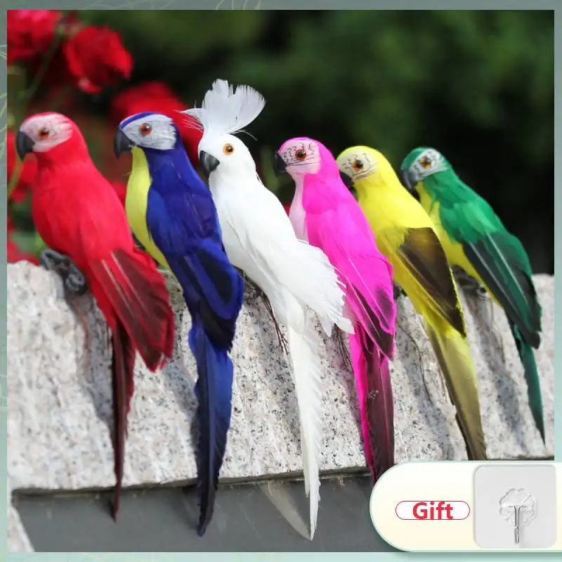 Creative Simulation Parrot Parakeet Miniature Landscape Ornament Animal Model Lawn Figurine Artificial Bird Photography Props
Creative Simulation Parrot Parakeet Miniature Landscape Ornament Animal Model Lawn Figurine Artificial Bird Photography Props