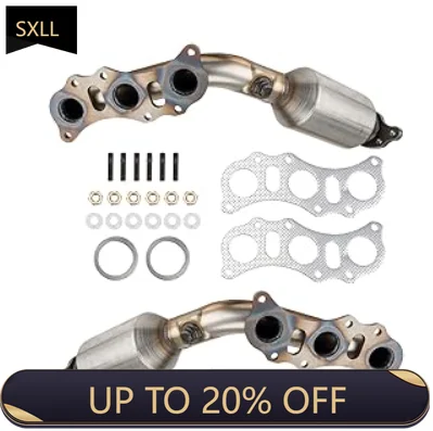 SXLL Euro1 Catalytic Converter 2005-2011, FJ2007-2009 Exhaust Manifold for 4Runner 2003-2009
SXLL Euro1 Catalytic Converter 2005-2011, FJ2007-2009 Exhaust Manifold for 4Runner 2003-2009