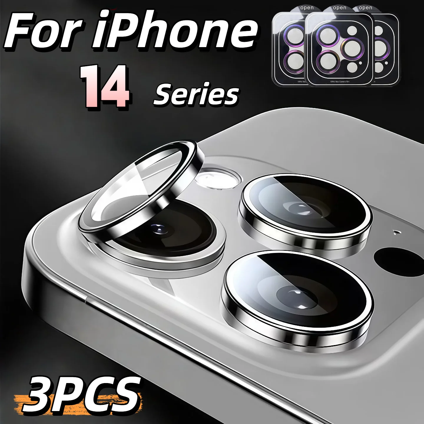 3Pcs Stealth Camera Protect Film For IPhone14 Pro Max 14 Plus Anti Photography Resist Film Recording Privacy Screen Guard
3Pcs Stealth Camera Protect Film For IPhone14 Pro Max 14 Plus Anti Photography Resist Film Recording Privacy Screen Guard