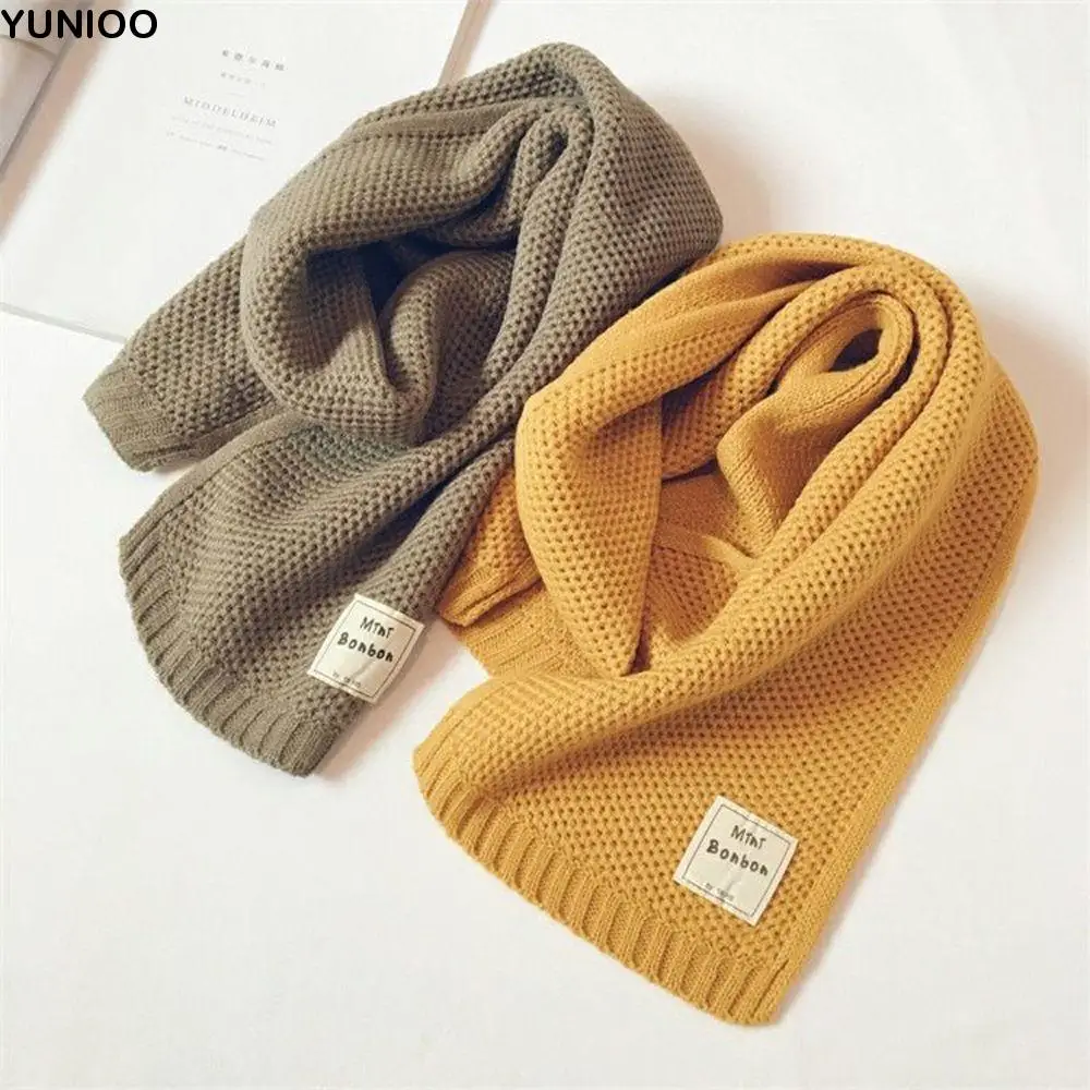 Теплый удобный однотонный зимний глушитель в стиле Ins, детский шарф, вязаная шаль в корейском стиле
Теплый удобный однотонный зимний глушитель в стиле Ins, детский шарф, вязаная шаль в корейском стиле