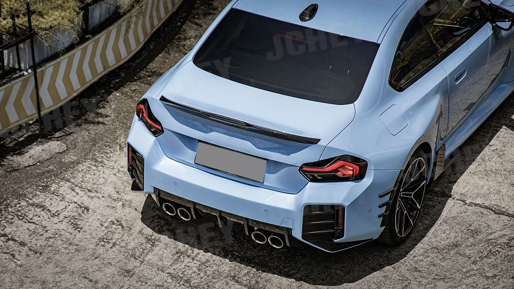 JCHEY For BMW M2 G87 2023+ 2 Doors Rear Bumper Lip Canards Fender Air Vent Trim Splitters Cover Dry Carbon Fiber FRP Accessories
JCHEY For BMW M2 G87 2023+ 2 Doors Rear Bumper Lip Canards Fender Air Vent Trim Splitters Cover Dry Carbon Fiber FRP Accessories