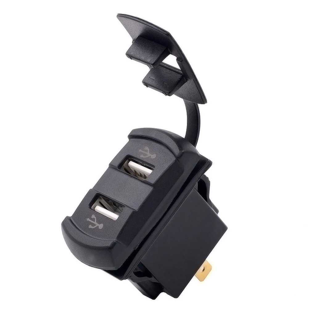 12 -24V Dual USB Voltmeter Voltage Plug Boat Power Socket with Motorcycle 12-24V Car
12 -24V Dual USB Voltmeter Voltage Plug Boat Power Socket with Motorcycle 12-24V Car