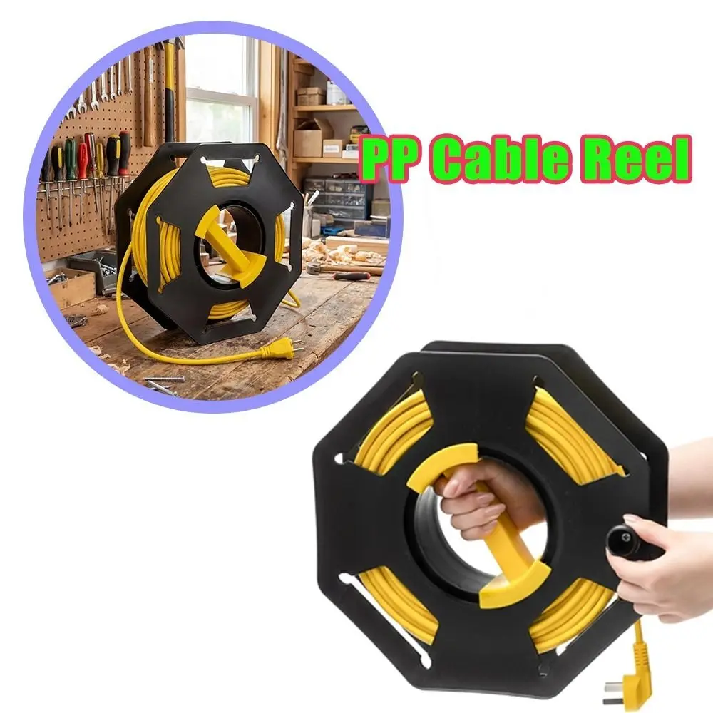 Heavy Duty Anti-winding Wire Reel Hexagonal Frame Plastic Extension Cord Reel Multi Purpose Anti-pressure Winding Reel
Heavy Duty Anti-winding Wire Reel Hexagonal Frame Plastic Extension Cord Reel Multi Purpose Anti-pressure Winding Reel