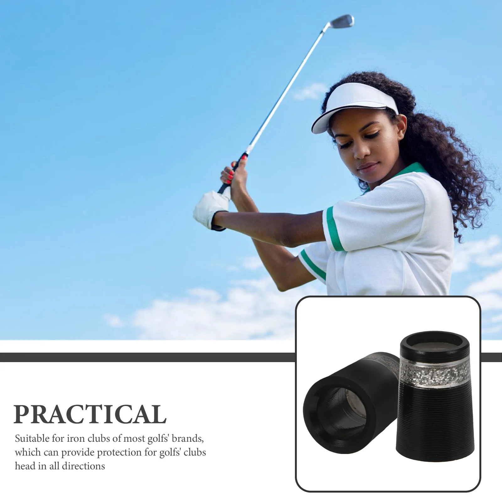 2pcs Golf Club Ferrules For Taper Tip Iron Heads Lightweight Wear-Resistant Protection Plastic Ferrules Golfing Supplies
2pcs Golf Club Ferrules For Taper Tip Iron Heads Lightweight Wear-Resistant Protection Plastic Ferrules Golfing Supplies