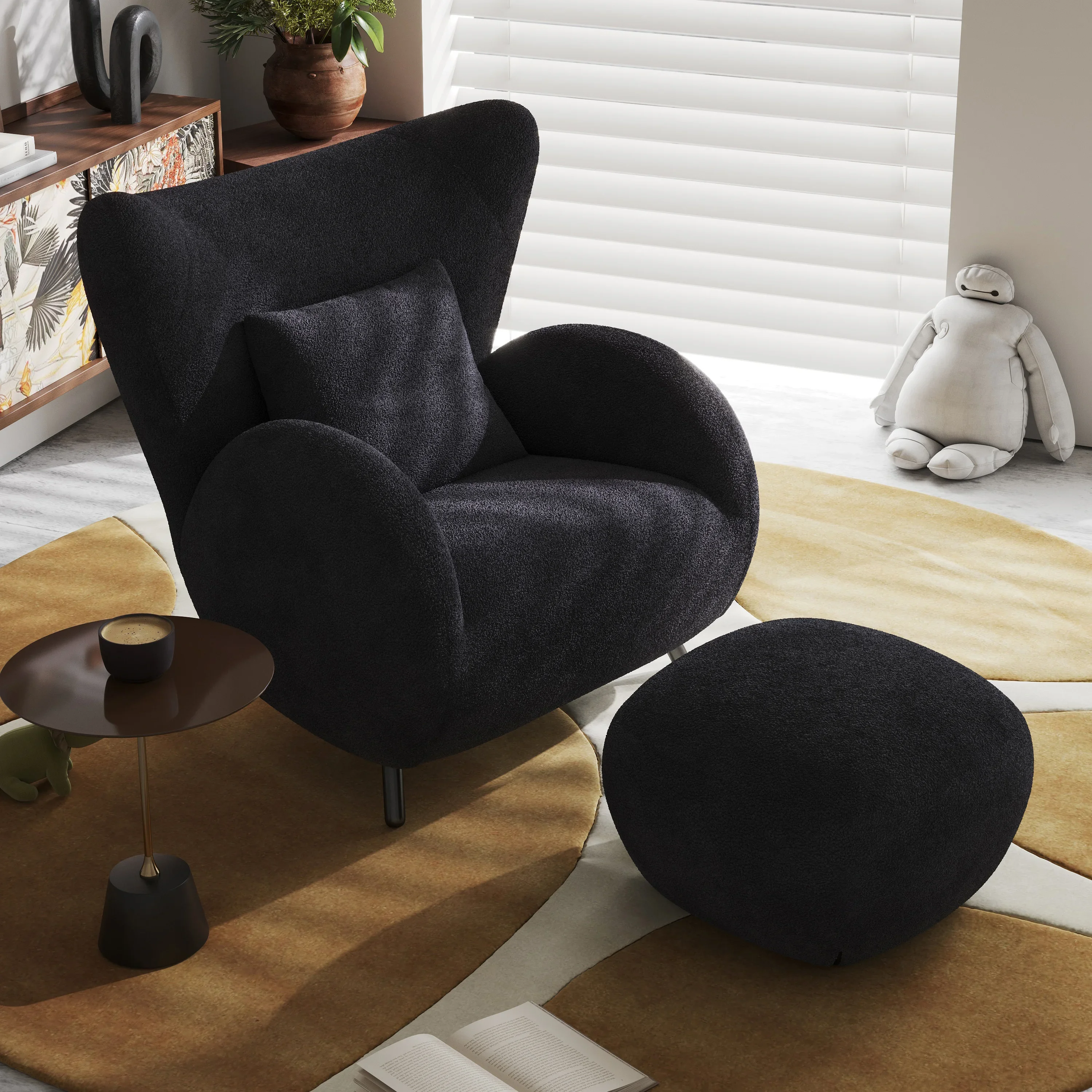Antelope single living room sofa fabric leisure chair antique bedroom home lazy sofa
Antelope single living room sofa fabric leisure chair antique bedroom home lazy sofa