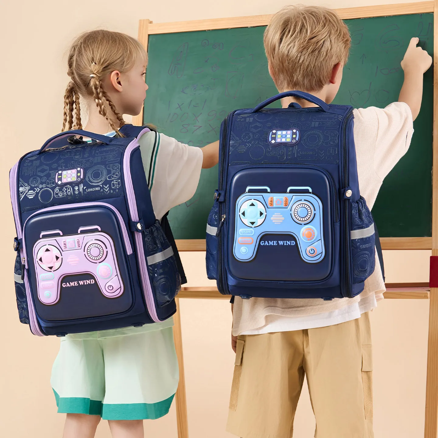 Game-Themed Backpack for Kids,Stylish School Bag for Elementary Students,Ergonomic Children's Backpack,Back to School
Game-Themed Backpack for Kids,Stylish School Bag for Elementary Students,Ergonomic Children's Backpack,Back to School