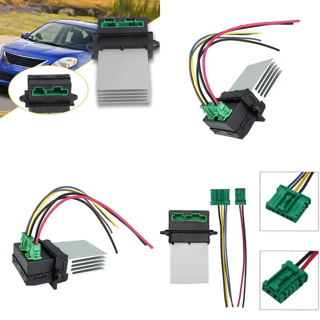 Automotive Climate Control Resistor High Temperature Resistance Plug Play Installation for Hatchback Sedan Models 509355
Automotive Climate Control Resistor High Temperature Resistance Plug Play Installation for Hatchback Sedan Models 509355