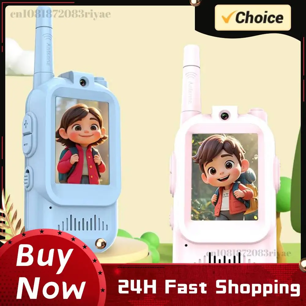 Video Walkie Talkies for Kids 2 Pack Rechargeable Video Intercom Kids Walkies Talkies for Boys and Girls Ages 3-10
Video Walkie Talkies for Kids 2 Pack Rechargeable Video Intercom Kids Walkies Talkies for Boys and Girls Ages 3-10