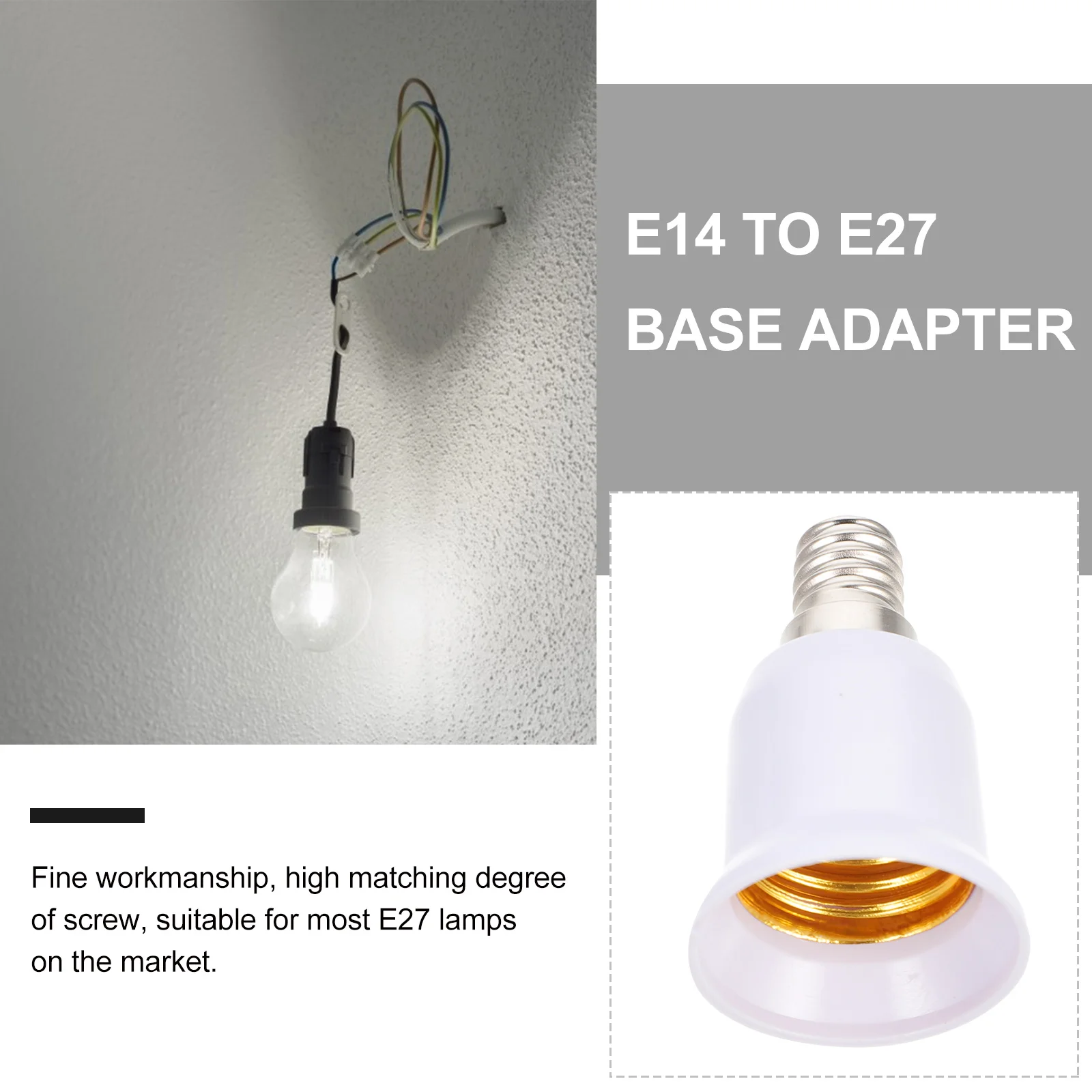 7 шт. переходников E14 на E27 для светодиодных ламп, адаптеры для цоколей, совместимые с LED-лампами
7 шт. переходников E14 на E27 для светодиодных ламп, адаптеры для цоколей, совместимые с LED-лампами