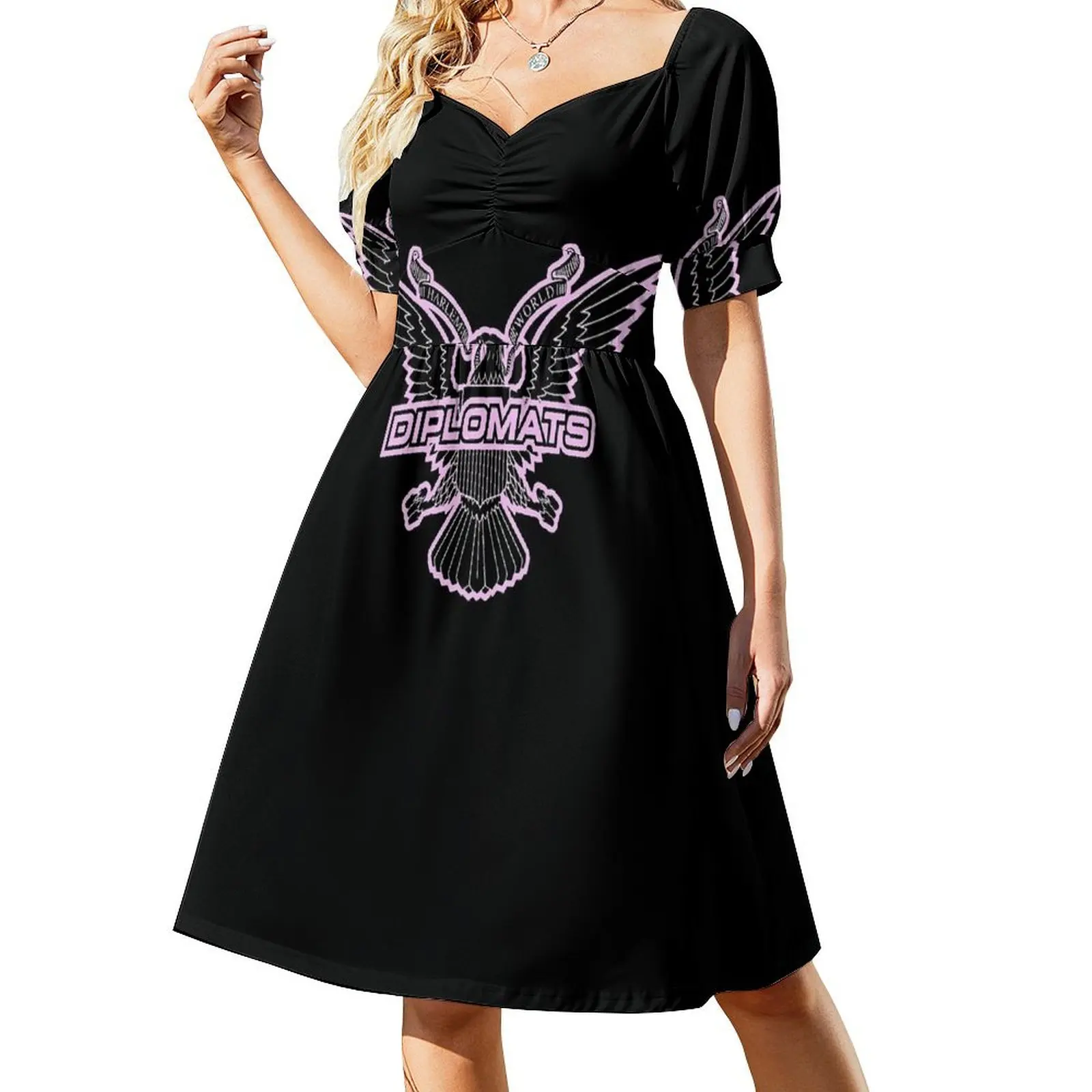 Diplomats, Dipset Pink Logo, Camron Merch Classic T-Shirt Short-Sleeved Dress prom dresses
Diplomats, Dipset Pink Logo, Camron Merch Classic T-Shirt Short-Sleeved Dress prom dresses