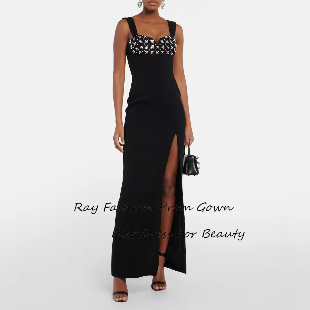 Ray Fashion A Line Prom Dress Sweetheart Sleeveless With Spaghetti Straps For Saudi Arabia Women Formal Occasions Evening Gown
Ray Fashion A Line Prom Dress Sweetheart Sleeveless With Spaghetti Straps For Saudi Arabia Women Formal Occasions Evening Gown