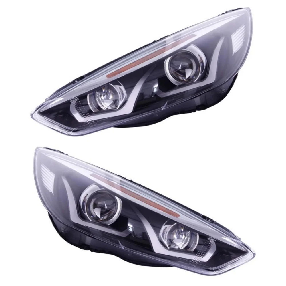Car Xenon Headlight Front Bumper Lamp Assembly For Ford Focus 2015-2018 Modified Turn signal Daytime Running Light
Car Xenon Headlight Front Bumper Lamp Assembly For Ford Focus 2015-2018 Modified Turn signal Daytime Running Light