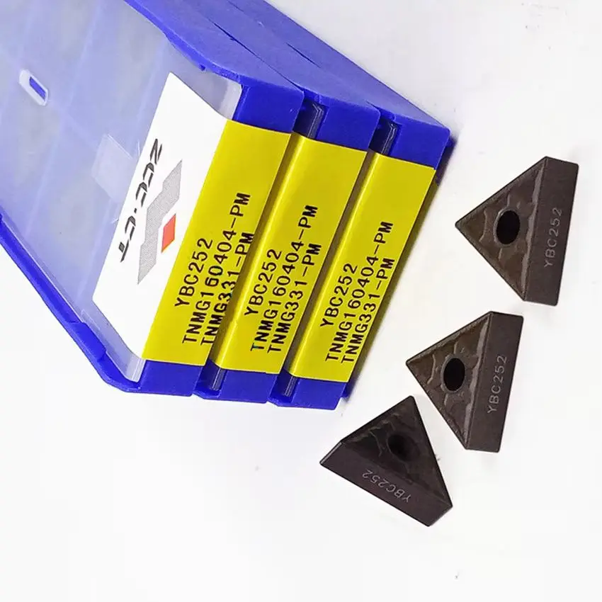 TNMG160404-PM YBC252/TNMG160408-PM YBC252/TNMG160412-PM YBC252 TNMG331 TNMG332 TNMG333 ZCC.CT CNC carbide inserts 10pcs/box
TNMG160404-PM YBC252/TNMG160408-PM YBC252/TNMG160412-PM YBC252 TNMG331 TNMG332 TNMG333 ZCC.CT CNC carbide inserts 10pcs/box