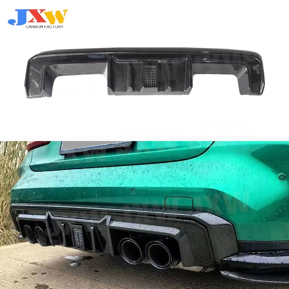 Carbon Fiber Car Rear Bumper Lip Diffuser With LED light FRP Rear Lip Spoiler Body kits Accessories for BMW G80 M3 G82 M4 2021+
Carbon Fiber Car Rear Bumper Lip Diffuser With LED light FRP Rear Lip Spoiler Body kits Accessories for BMW G80 M3 G82 M4 2021+