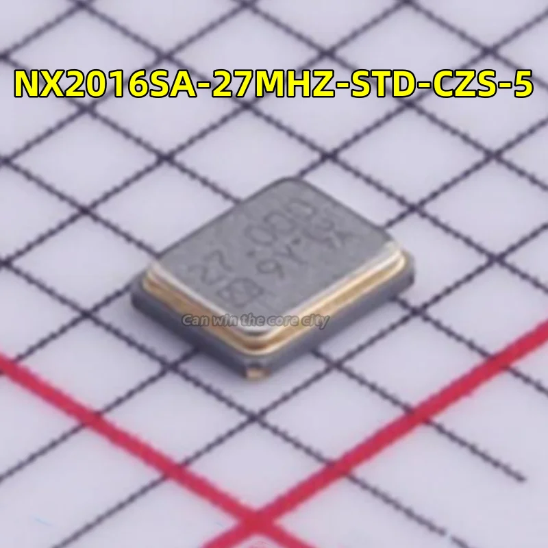 10 PCS/LOT New NX2016SA-27 MHZ-STD-CZS-5 27MHz �� 10ppm 8pF patch passive crystal vibration
10 PCS/LOT New NX2016SA-27 MHZ-STD-CZS-5 27MHz �� 10ppm 8pF patch passive crystal vibration