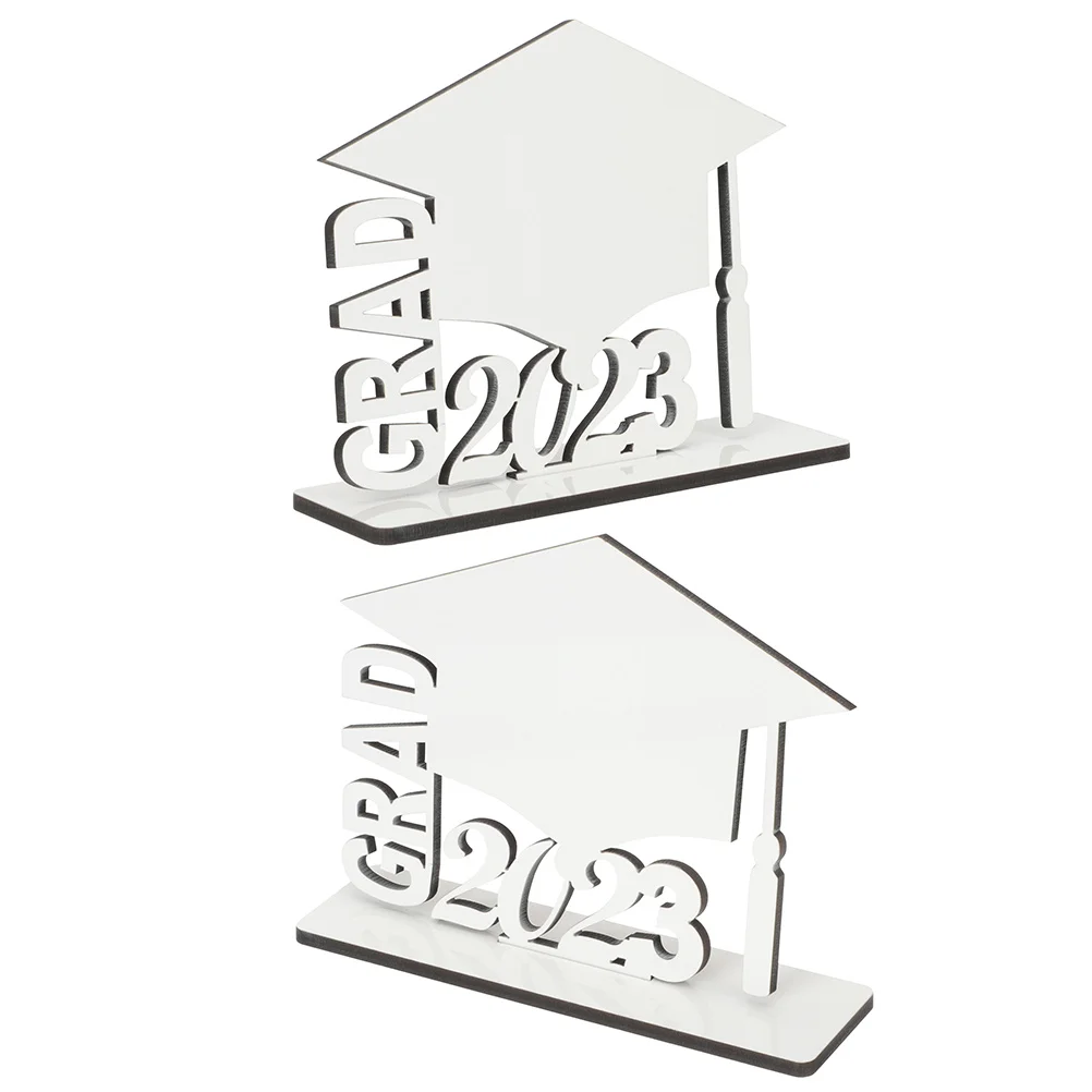 2 Pcs Graduation Photo Frame Blank Wooden Holders Centerpieces DIY Craft Table Decorations Simulation Dining 2023
2 Pcs Graduation Photo Frame Blank Wooden Holders Centerpieces DIY Craft Table Decorations Simulation Dining 2023