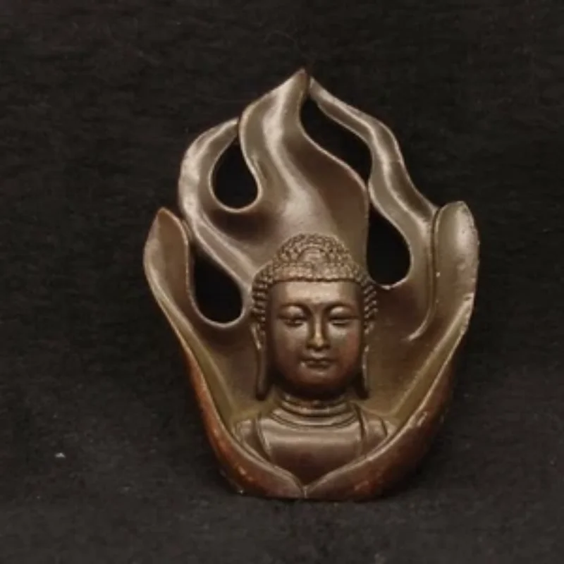Chinese Antique Bronze Flame Buddha Incense Plug Tea Pet Statue
Chinese Antique Bronze Flame Buddha Incense Plug Tea Pet Statue