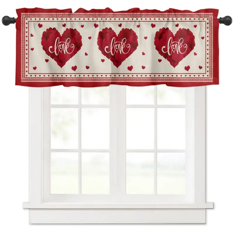 Lovely and Romantic Print Kitchen Curtains For Cafe Rod Pocket Top Cute Decorative Lace Ruffles Half Window Screen
Lovely and Romantic Print Kitchen Curtains For Cafe Rod Pocket Top Cute Decorative Lace Ruffles Half Window Screen