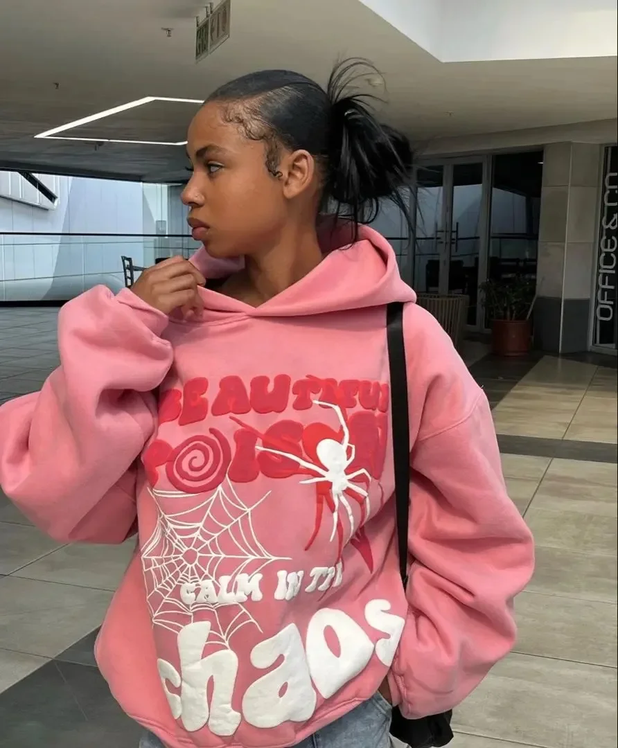 Women Y2K Hoodies Harajuku Letter Print Loose Sweatshirt Trousers Hip Hop Punk Long Sleeve Pocket Men Sweatpant Streetwear Tops
Women Y2K Hoodies Harajuku Letter Print Loose Sweatshirt Trousers Hip Hop Punk Long Sleeve Pocket Men Sweatpant Streetwear Tops
