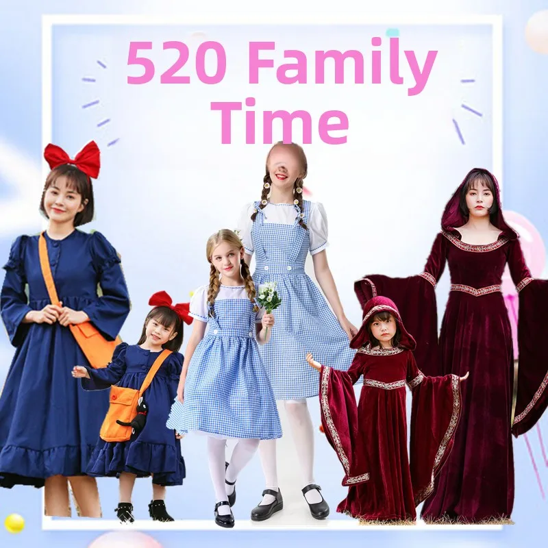 Halloween Parent-Child Party Cosplay Princess Maid Witch Children's Role-playing Clothes Women's Traditional Costume
Halloween Parent-Child Party Cosplay Princess Maid Witch Children's Role-playing Clothes Women's Traditional Costume