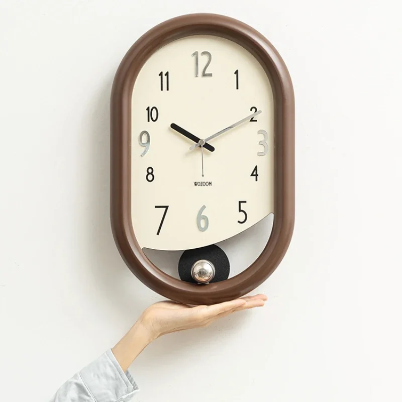 Home wall decoration wall clock free punch cream wind clock living room modern simple 2025 new clock hanging wall
Home wall decoration wall clock free punch cream wind clock living room modern simple 2025 new clock hanging wall