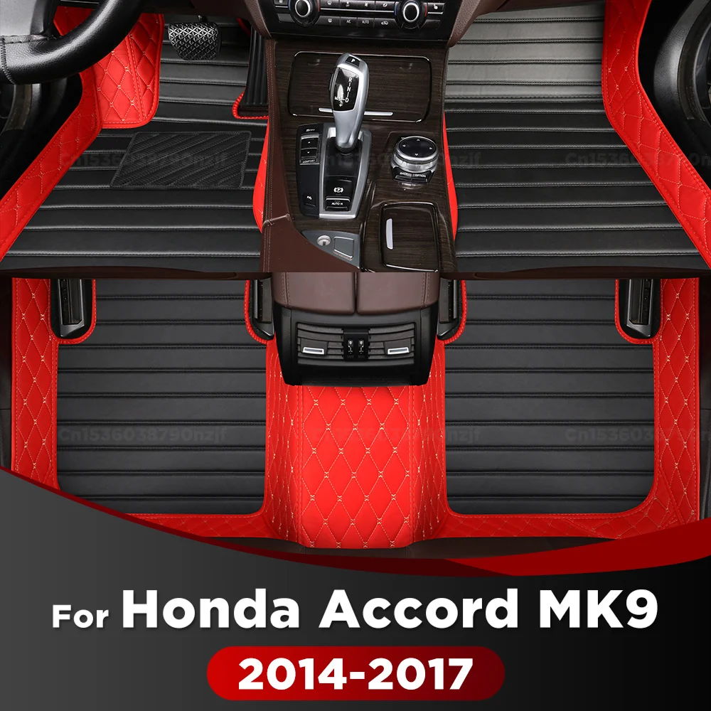 For Honda Accord 9th GEN.)2014 2015 2016 2017 Car Floor Mats Custom Auto Foot Pads Automobile Carpet Cover Interior Accessories
For Honda Accord 9th GEN.)2014 2015 2016 2017 Car Floor Mats Custom Auto Foot Pads Automobile Carpet Cover Interior Accessories