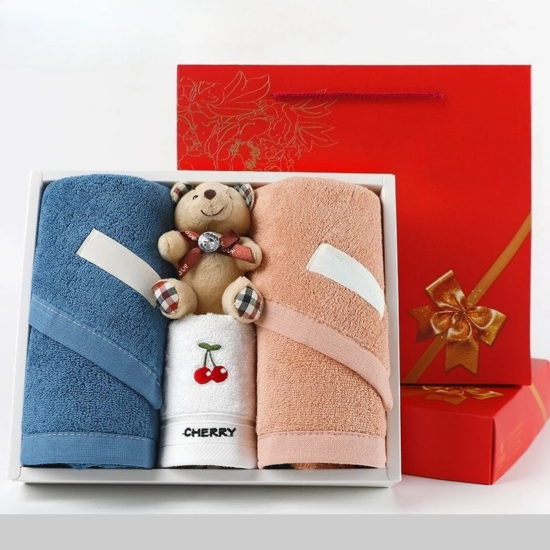 Towel Set Solid Cute Gift Box Set Soft Absorbent Luxury Washable Bathroom Durable Minimalist Fashionable Skin-friendly Quick-Dry
Towel Set Solid Cute Gift Box Set Soft Absorbent Luxury Washable Bathroom Durable Minimalist Fashionable Skin-friendly Quick-Dry