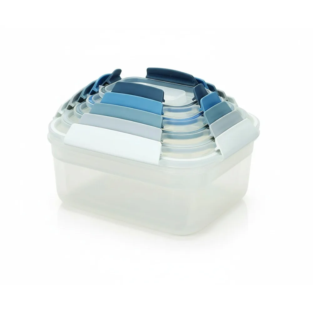 Набор контейнеров для хранения продуктов без бисфенола-А с герметичными крышками, кухонный органайзер из 10 предметов для домашних кухонных принадлежностей
Набор контейнеров для хранения продуктов без бисфенола-А с герметичными крышками, кухонный органайзер из 10 предметов для домашних кухонных принадлежностей