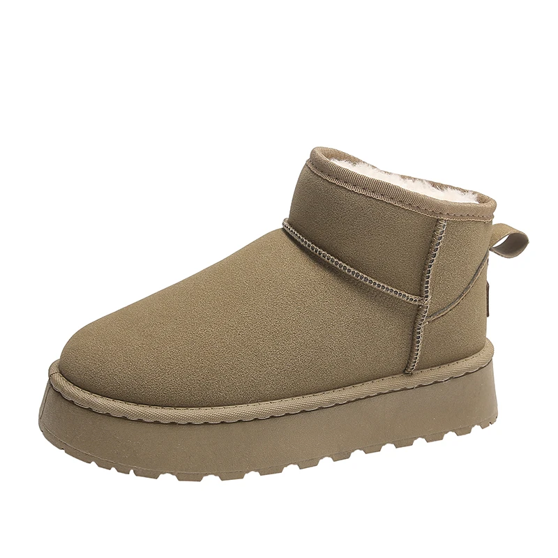 New Fashion Winter Women's Snow Boots with Plush Comfortable Soft Warm Boots Outdoor Cotton Shoes Flat Short Snow Boots
New Fashion Winter Women's Snow Boots with Plush Comfortable Soft Warm Boots Outdoor Cotton Shoes Flat Short Snow Boots