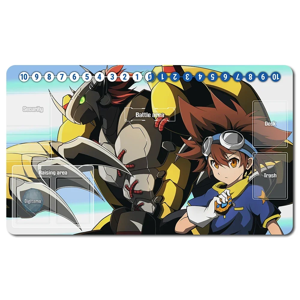 297033 - Коврик для настольной игры Digimon Playmat, размер 60X35 см, игровые коврики, совместимые с DTCG
297033 - Коврик для настольной игры Digimon Playmat, размер 60X35 см, игровые коврики, совместимые с DTCG