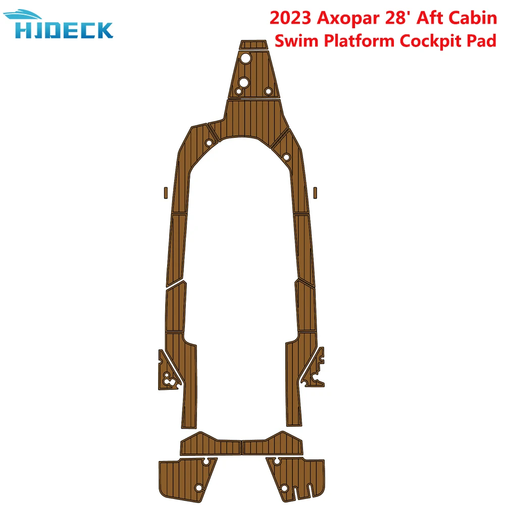 2023 Axopar 28' Aft Cabin Teak EVA Foam Boat Sheet Mat Flooring Car Yacht Marine Decking Carpet Swim Platform Cockpit Pad
2023 Axopar 28' Aft Cabin Teak EVA Foam Boat Sheet Mat Flooring Car Yacht Marine Decking Carpet Swim Platform Cockpit Pad