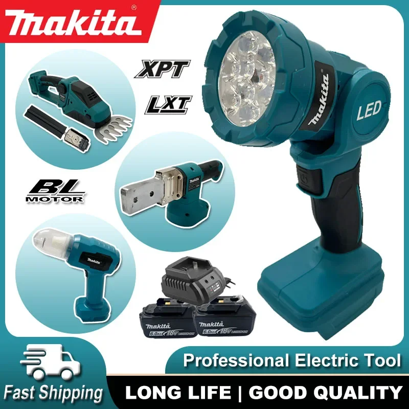 Многофункциональные электроинструменты Makita: Светодиодный рабочий фонарь 2-в-1, кусторез, электрический аппарат для сварки труб, мини-электрический пылесос
Многофункциональные электроинструменты Makita: Светодиодный рабочий фонарь 2-в-1, кусторез, электрический аппарат для сварки труб, мини-электрический пылесос
