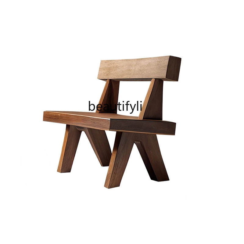 Pure Solid Wood Long Chair Retro Armchair Homestay Hotel Dining Table Bench Mid-Ancient Leisure a Double Chair living room
Pure Solid Wood Long Chair Retro Armchair Homestay Hotel Dining Table Bench Mid-Ancient Leisure a Double Chair living room