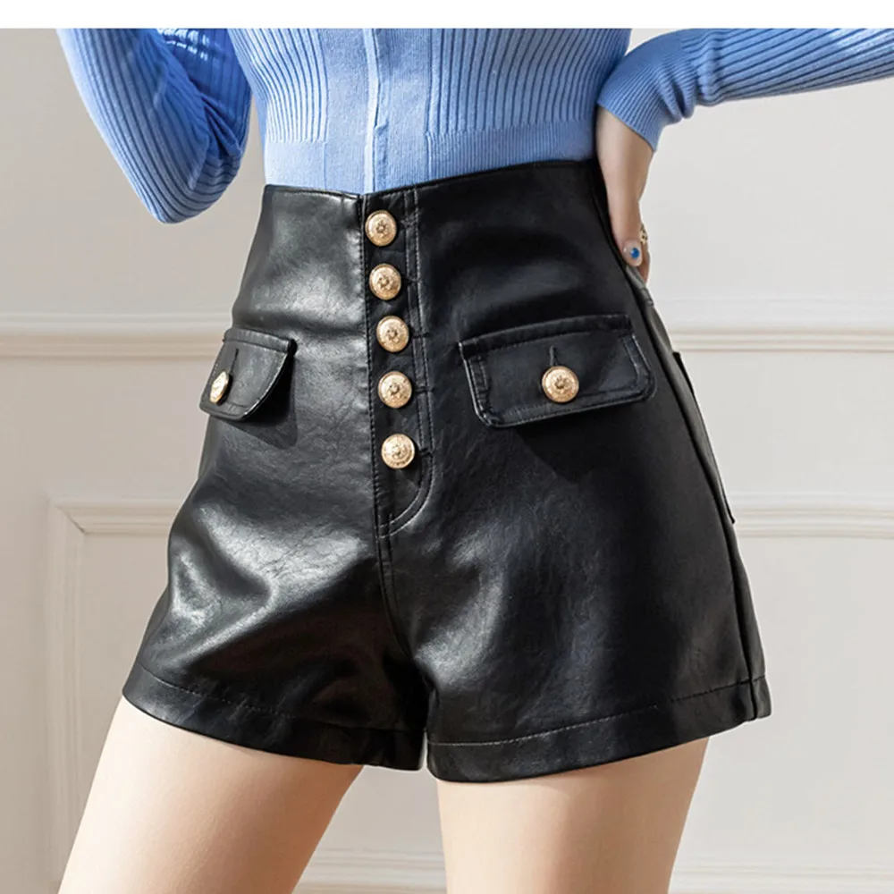 2025 Summer Fashion Ladies PU Leather Shorts High Hem Women's Casual Bag Hip Pants
2025 Summer Fashion Ladies PU Leather Shorts High Hem Women's Casual Bag Hip Pants