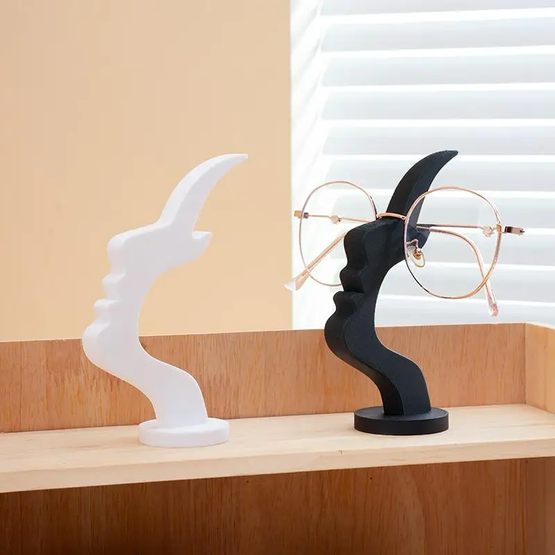 Eyeglass Stand Glasses Stand Bar Shape Human Side Face Interesting Simple Glasses Stand Ornaments
Eyeglass Stand Glasses Stand Bar Shape Human Side Face Interesting Simple Glasses Stand Ornaments