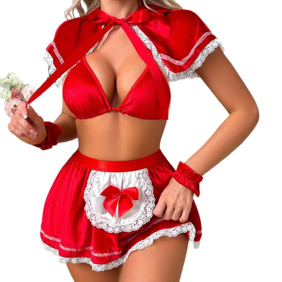 Новое поступление, женское сексуальное кружевное белье из двух предметов, нижнее белье, женские эротические костюмы горничной для ролевых игр, вечерние платья для косплея, платье горничной
Новое поступление, женское сексуальное кружевное белье из двух предметов, нижнее белье, женские эротические костюмы горничной для ролевых игр, вечерние платья для косплея, платье горничной