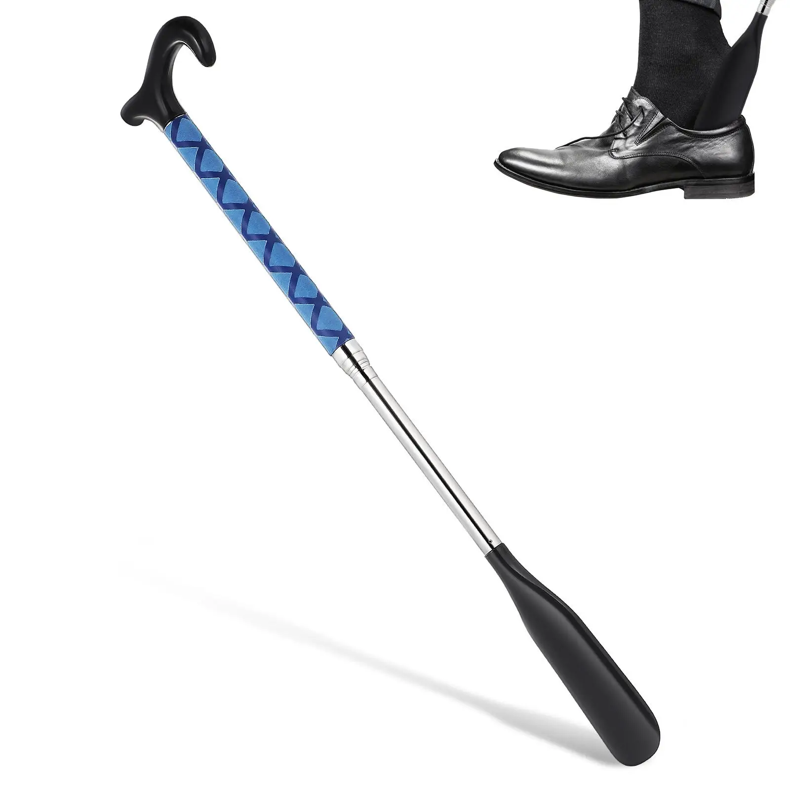 Retractable Shoehorn Black Boots Fold For Women Long Handle Seniors Abs Material Elderly Telescoping
Retractable Shoehorn Black Boots Fold For Women Long Handle Seniors Abs Material Elderly Telescoping
