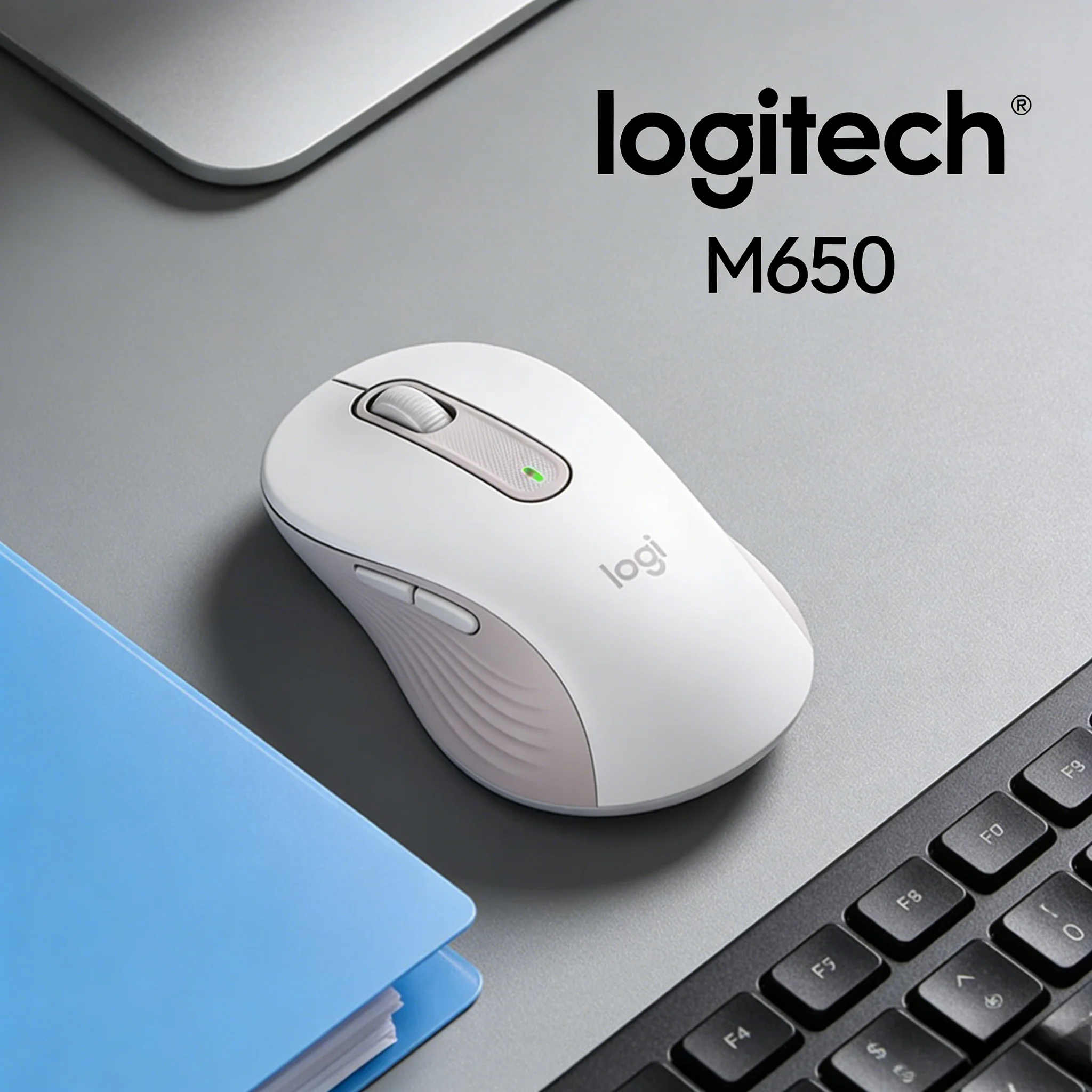 M650 /M650L 2000DPI High Precision Mouse SmartWheel Fast Scroll Mode Switch