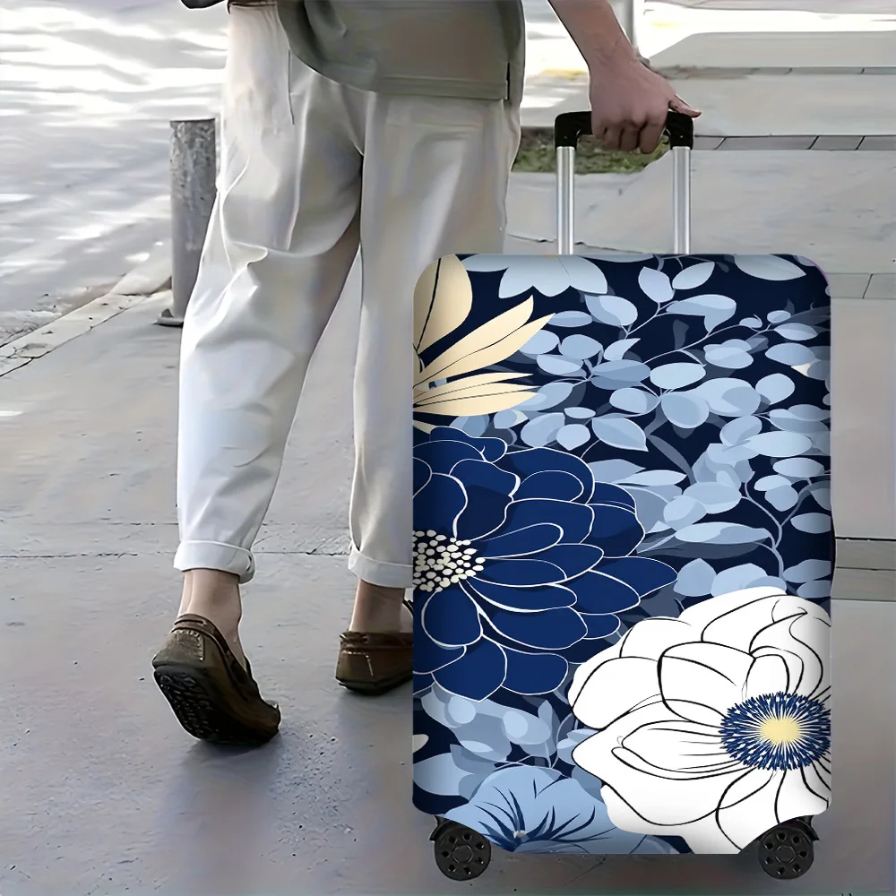 1-piece vibrant floral-patterned luggage cover for luggage sizes 18 – 32 inches; a dustproof and stretchy travel accessory fe
1-piece vibrant floral-patterned luggage cover for luggage sizes 18 – 32 inches; a dustproof and stretchy travel accessory fe